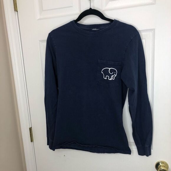 ivory ella Tops - Ivory Ella long sleeve navy tee shirt size small